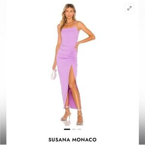 Susana Monaco Lilac Maxi Dress